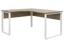 Biurko narożne Connect 160x140 cm lewe dąb viking