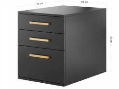 Biurko Narożne Loft Office - Elegancja i Ergonomia w Jednym
