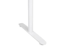 Biurko regulowane manualnie 120x72 cm białe