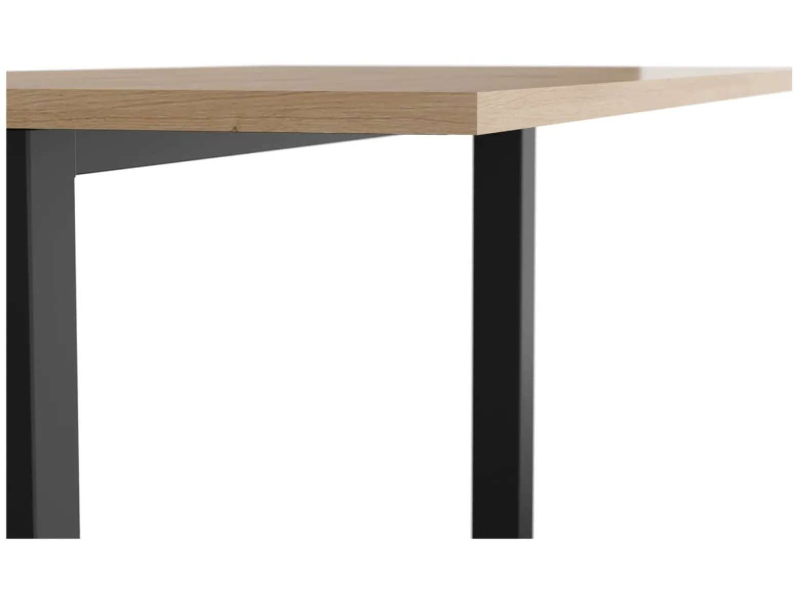 Biurko Space Office 140 cm dąb artisan