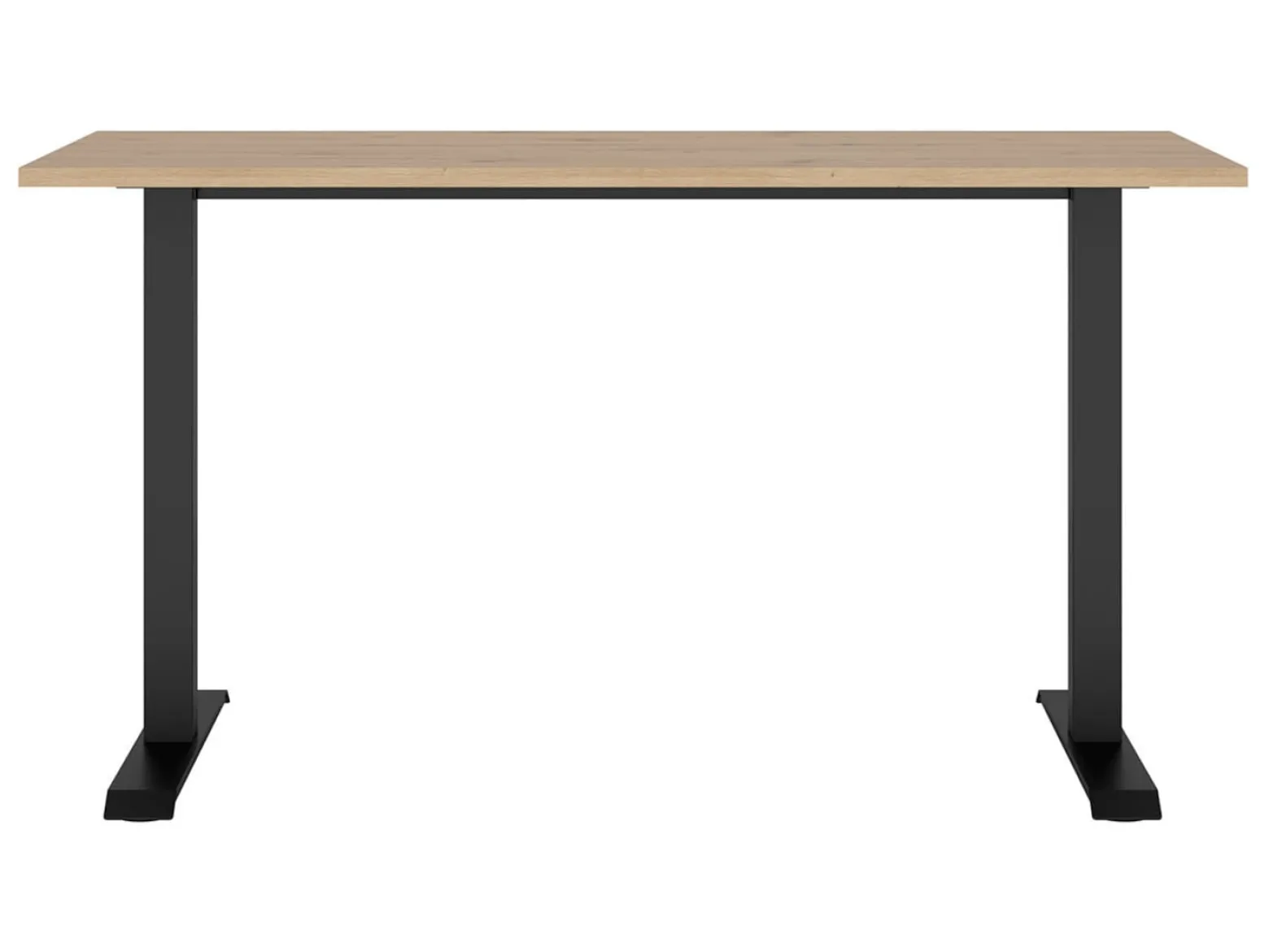 Biurko Space Office 140 cm dąb artisan