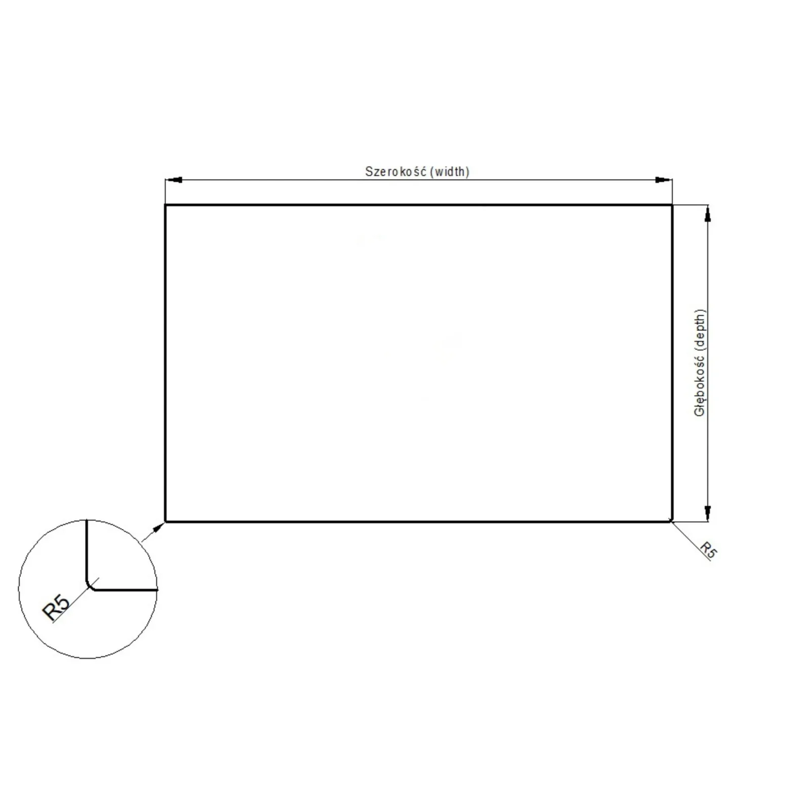 Blat łazienkowy HPL do szafki 120cm 121×45cm Calacatta (K551SU)