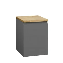 Blat łazienkowy dębowy 40 cm dąb klejonka