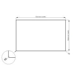 Blat łazienkowy HPL do szafki 60cm 60,5×50cm Breccia Vivaldo (K594SU)