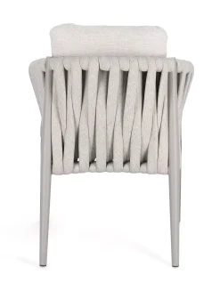 Bolzano Juno Krzesło ogrodowe 63x60 beżowe aluminium
