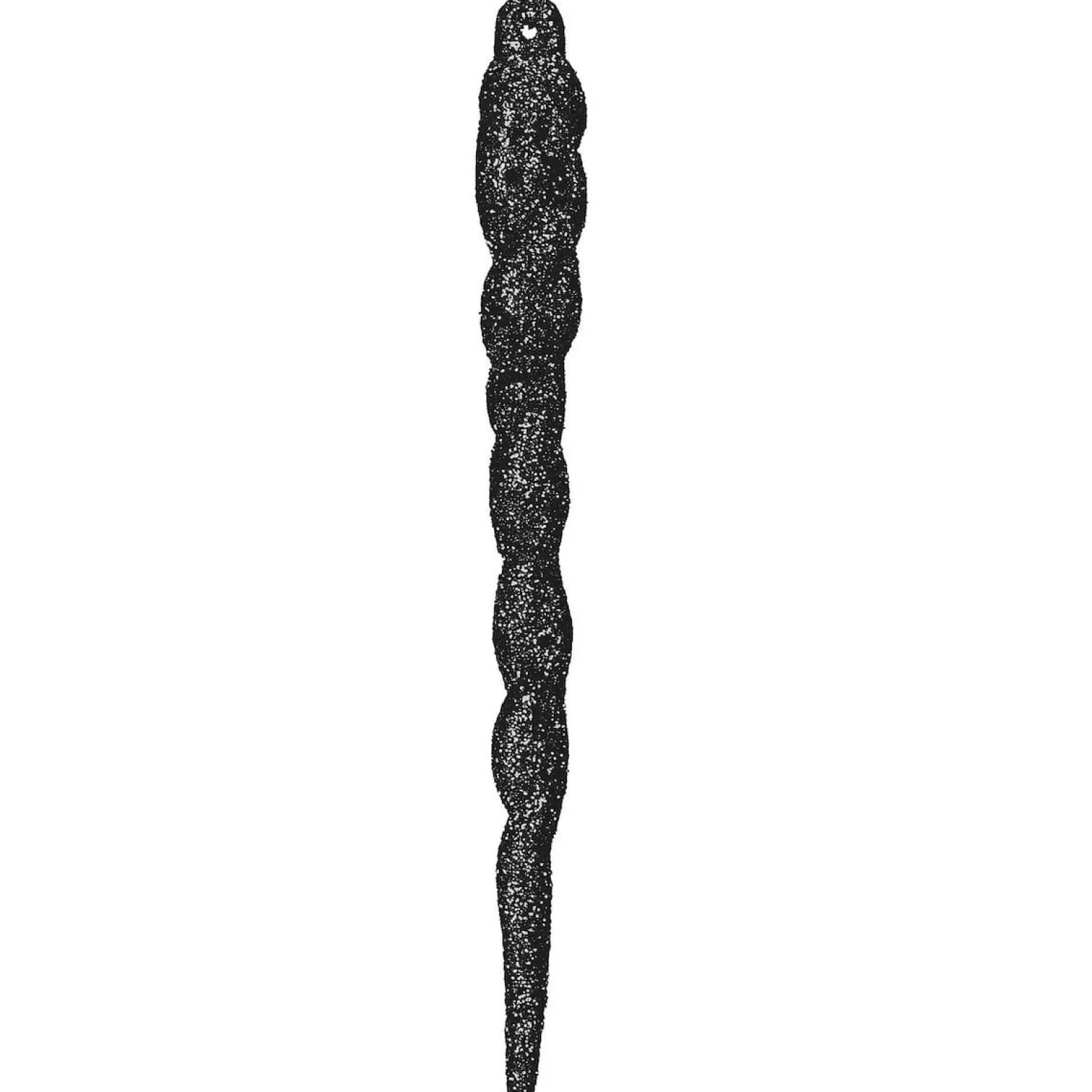 Bombki choinkowe, sople 12 cm nietłukące zestaw 10 szt.