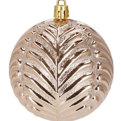 Bombki choinkowe 33 szt. zawieszki świąteczne rose gold