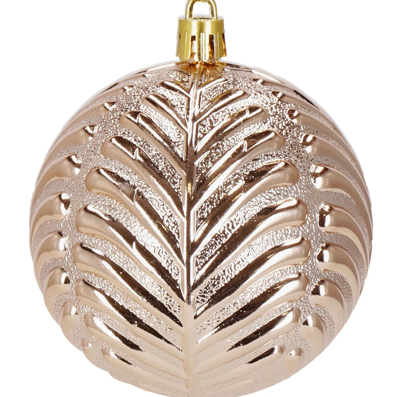 Bombki choinkowe 33 szt. zawieszki świąteczne rose gold