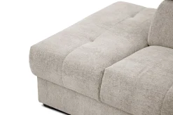 CALVERA Sofa narożna 5 osobowa lewa, ecru
