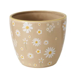 Ceramiczny Zestaw Donic Honey Beżowy z Stokrotkami