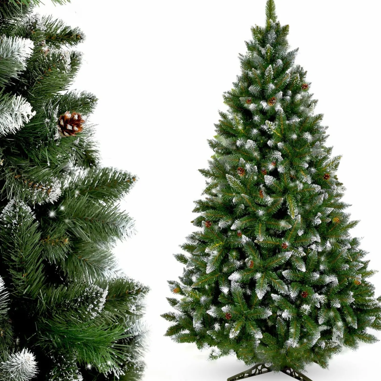 Choinka sztuczna Diamentowa 220 cm Premium Piękna