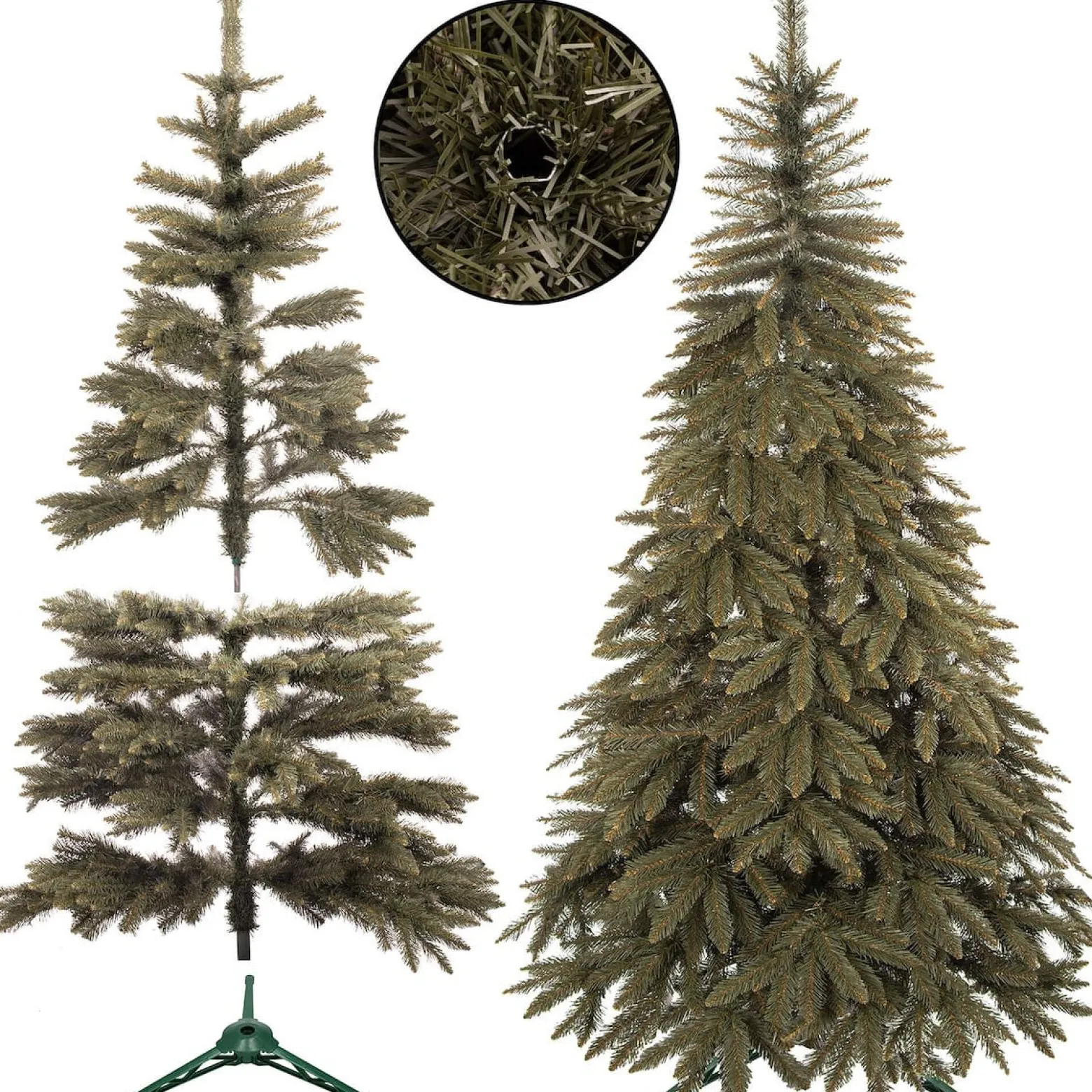 Choinka sztuczna premium 150 cm świerk kaukaski
