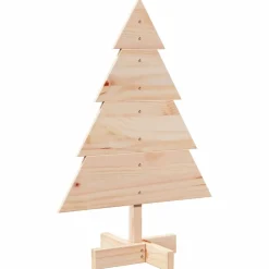 Choinka Drewniana Sztuczna Choinka Sosnowa Drewno 70 cm