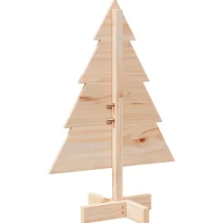Choinka Drewniana Sztuczna Choinka Sosnowa Drewno 70 cm