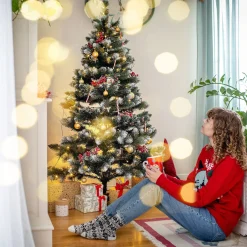 Choinka sztuczna Diamentowa 220 cm Premium Piękna