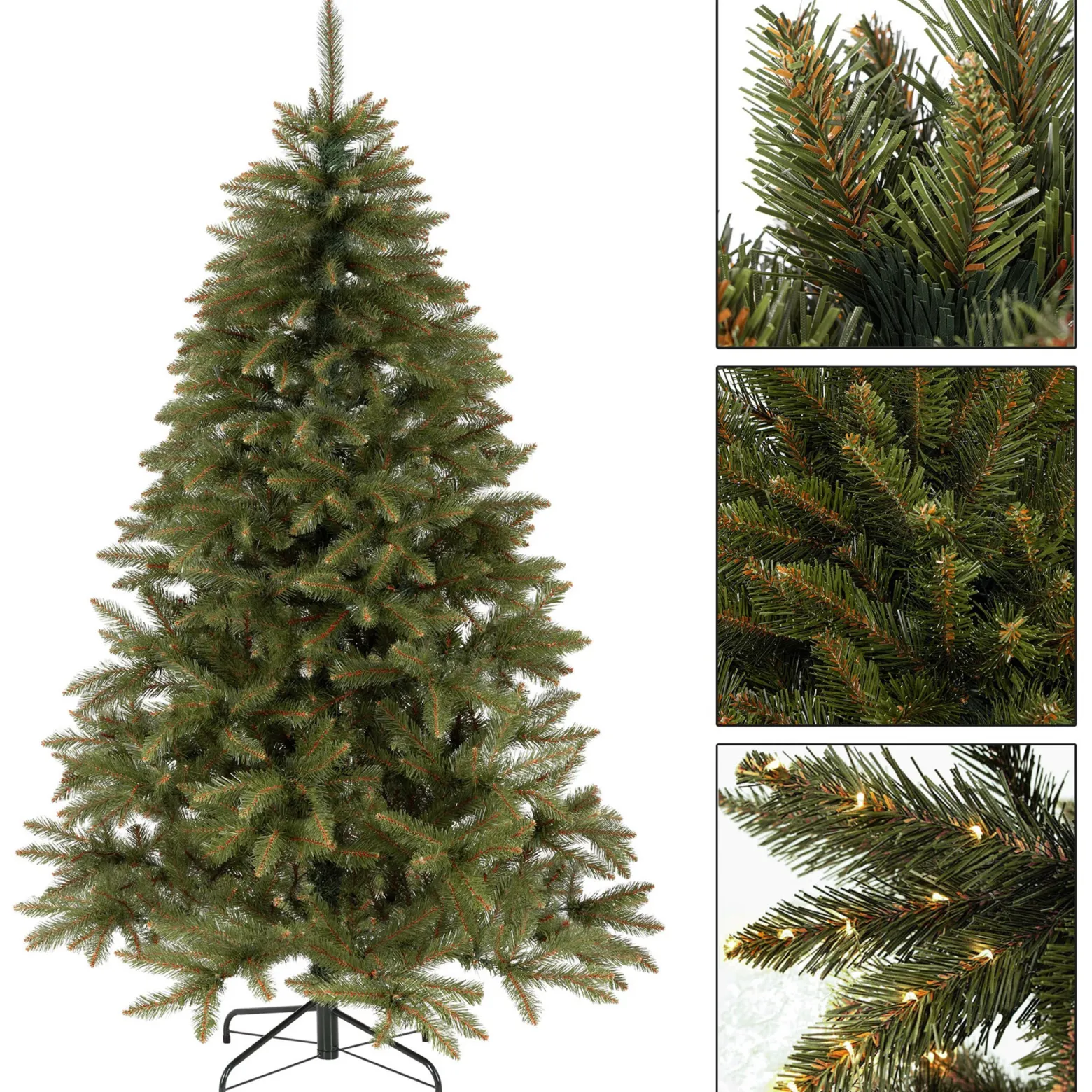 Choinka sztuczna premium 180 cm świerk kaukaski