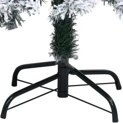 Choinka Sztuczna Zielona Ośnieżona Choinka Śnieg 240 cm