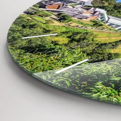 Cichy Zegar Dekoracyjny ścienny Park narodowy Chiang Mai