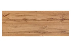 Czarna Wisząca Szafka pod UMYWALKĘ z Blatem 160 cm RYFLOWANA