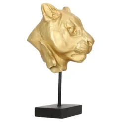 Dekoracja Lion złota