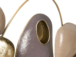 Dekoracja ścienna CLANE Metal 46 cm Złoty