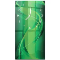 Dekoracyjny zegar 30x60 Abstrakcja cichy mechanizm salon