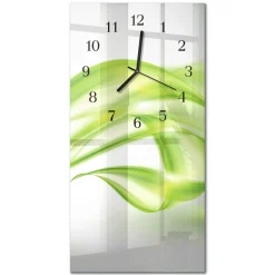 Dekoracyjny zegar 30x60 Abstrakcyjne Linie design na ścianę