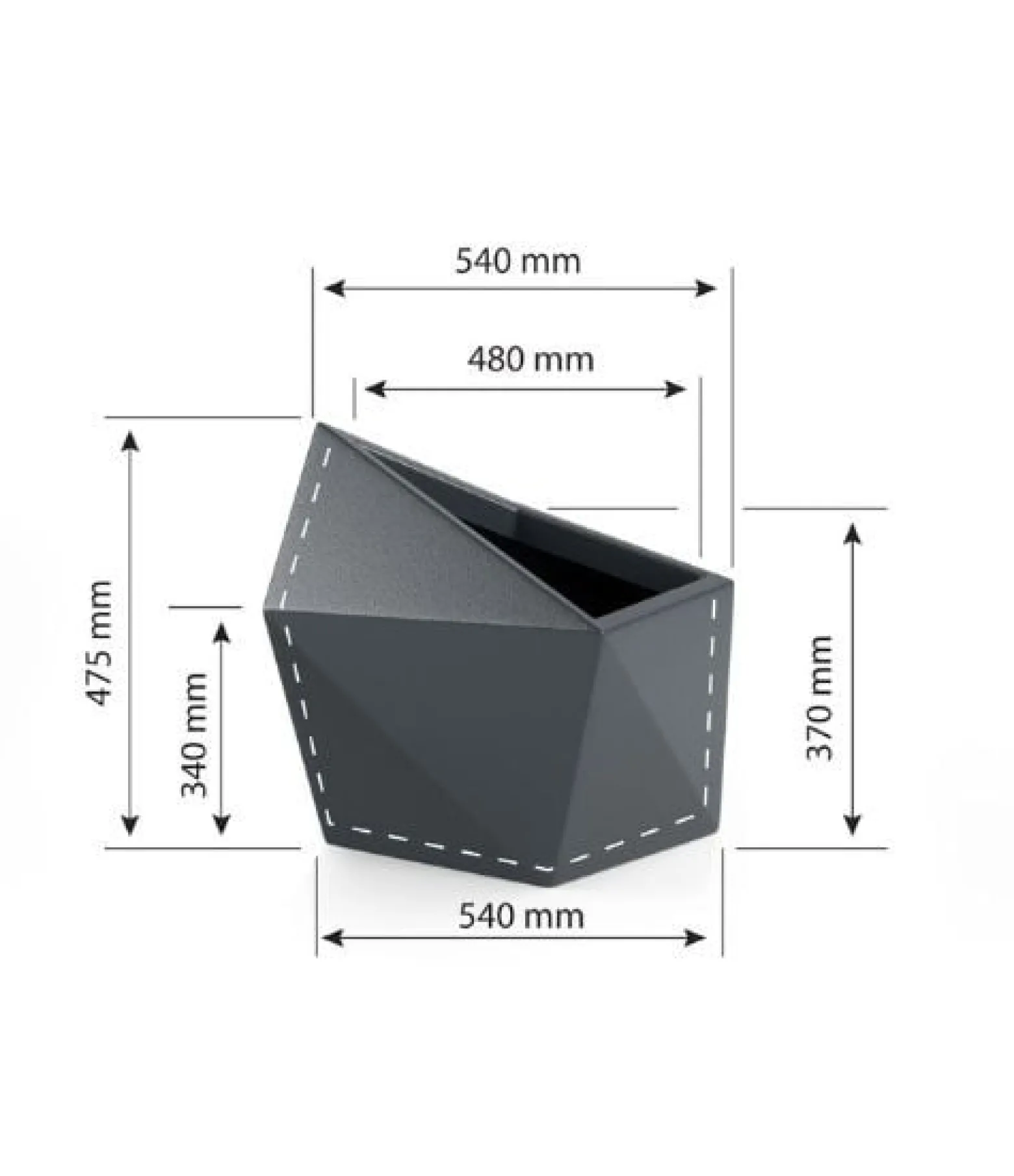 Designerska donica MONUMO ASTRO Biała