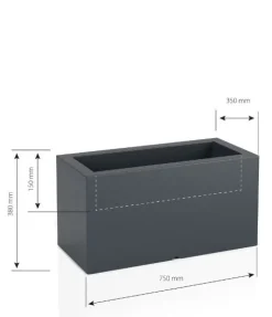 Designerska donica MONUMO LUNGO Biała