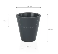 Designerska donica MONUMO OVO Biała