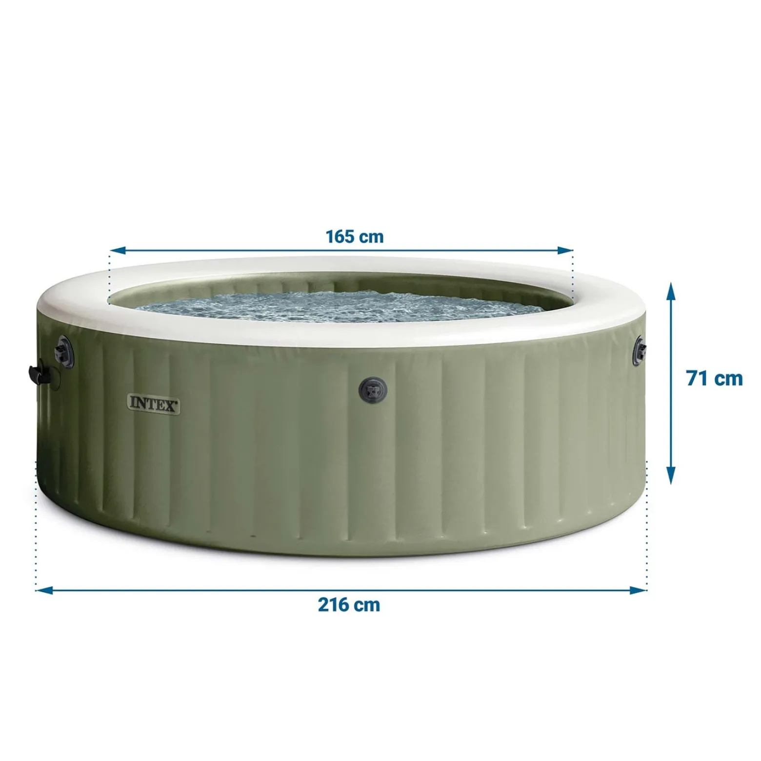 Dmuchane SPA Intex 28428NP PureSpa wanna basen Hydromasaż 6os. model 2026