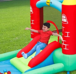 Dmuchany Plac Zabaw Trampolina MEGA ZABAWA dla Dzieci