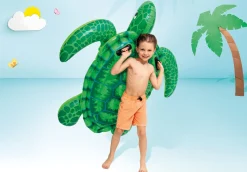 Dmuchany materac żółw dla dzieci do pływania INTEX 57524