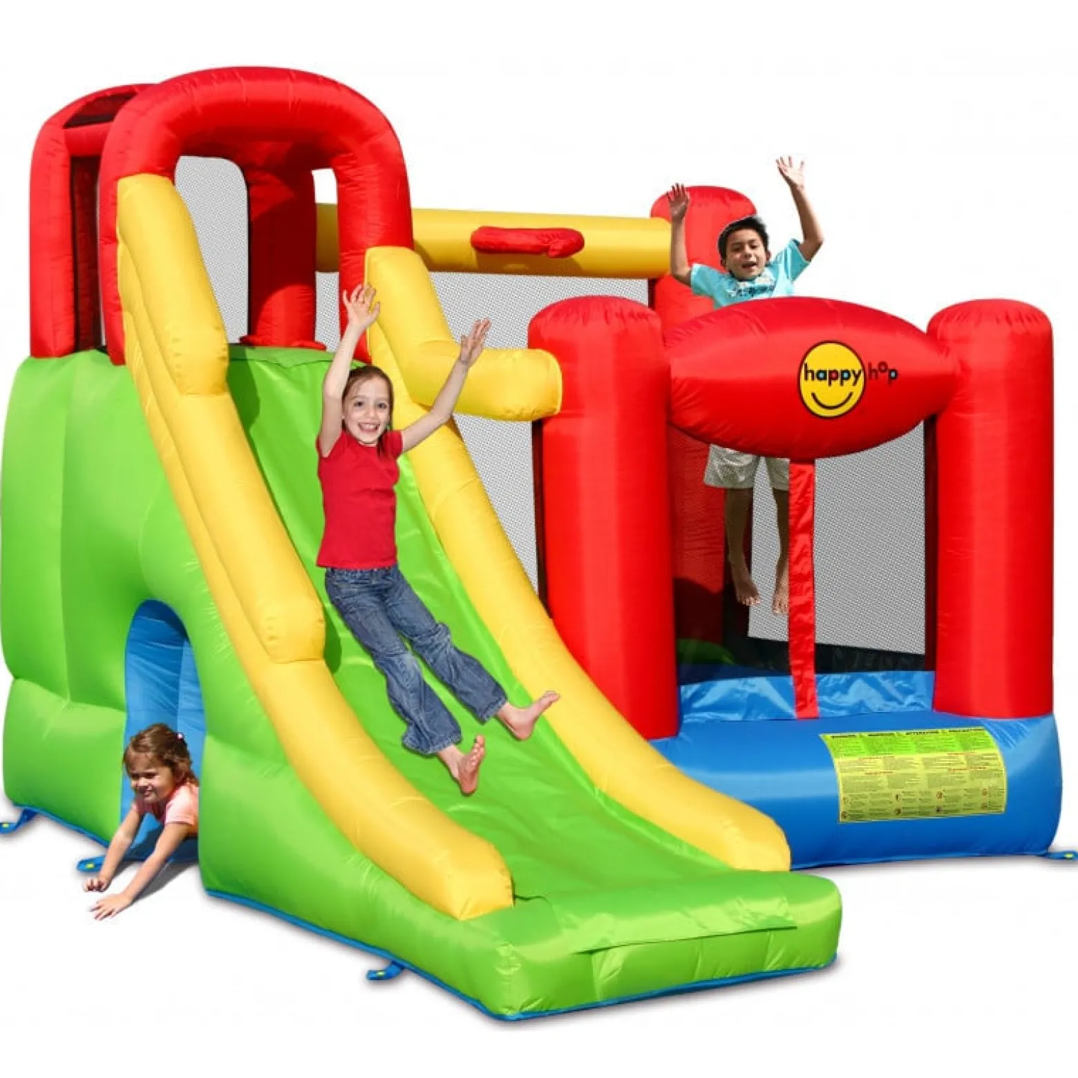 Dmuchany Plac Zabaw SLIDE 6w1 z Dmuchawą dla Dzieci