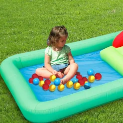 Dmuchany Plac Zabaw Trampolina MEGA ZABAWA dla Dzieci