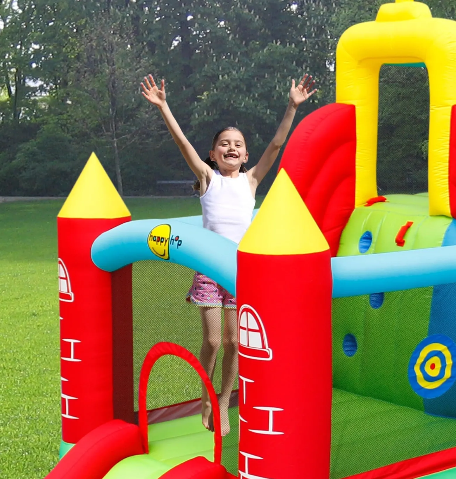 Dmuchany Plac Zabaw Trampolina MEGA ZABAWA dla Dzieci
