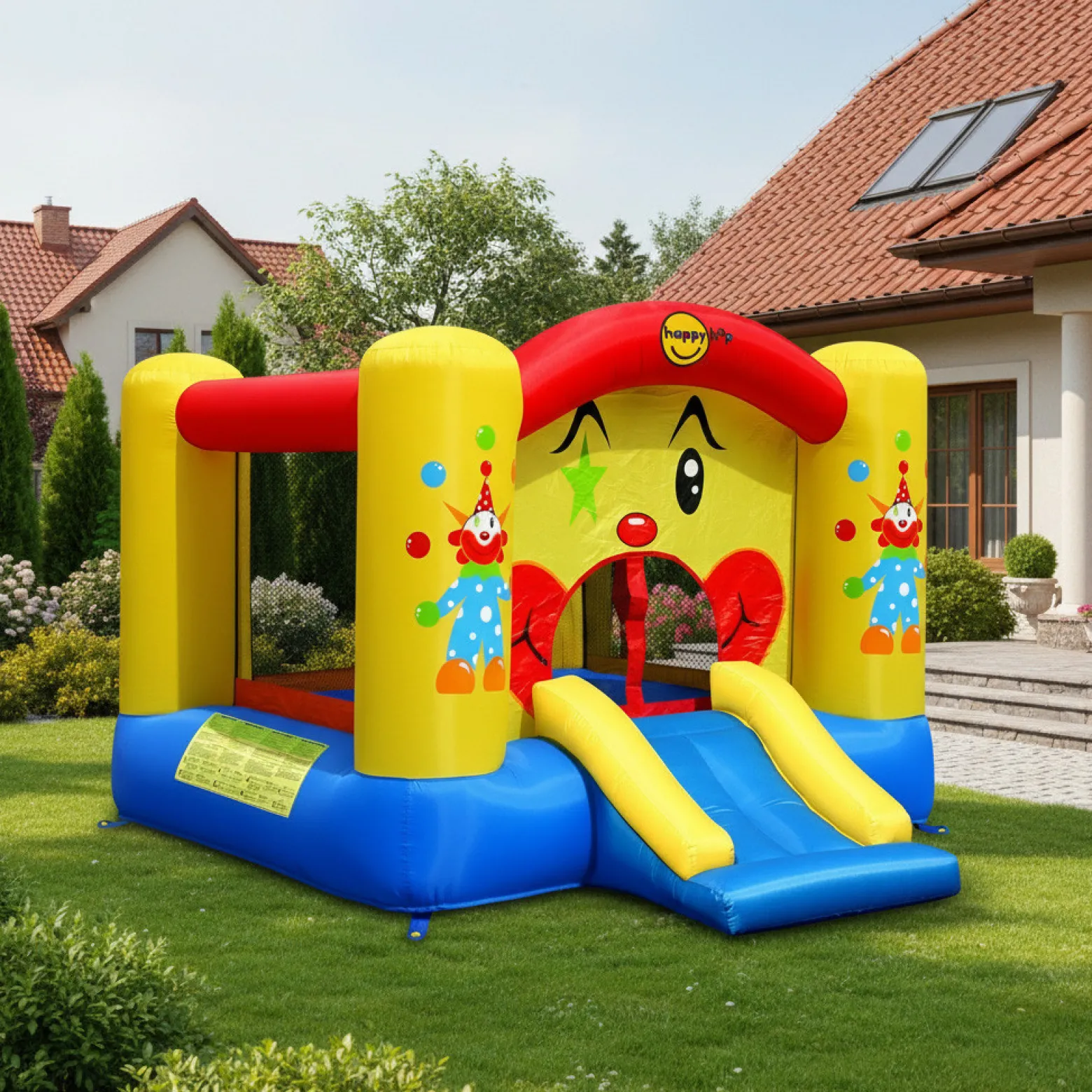 Dmuchany zamek CLOWN NEW trampolina HappyHop dmuchawa
