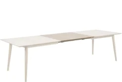 2 DODATKOWE BLATY do stołu Century white oil fornir dębowy