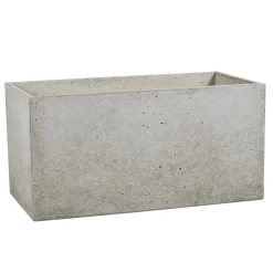 Donica Betonowa Zewnętrzna Zadora BOX XL 90x45x45 szary naturalny