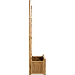Donica Brąz 40 cm Bambus vidaXL