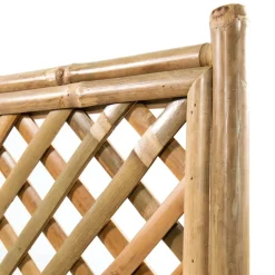 Donica Brąz 40 cm Bambus vidaXL