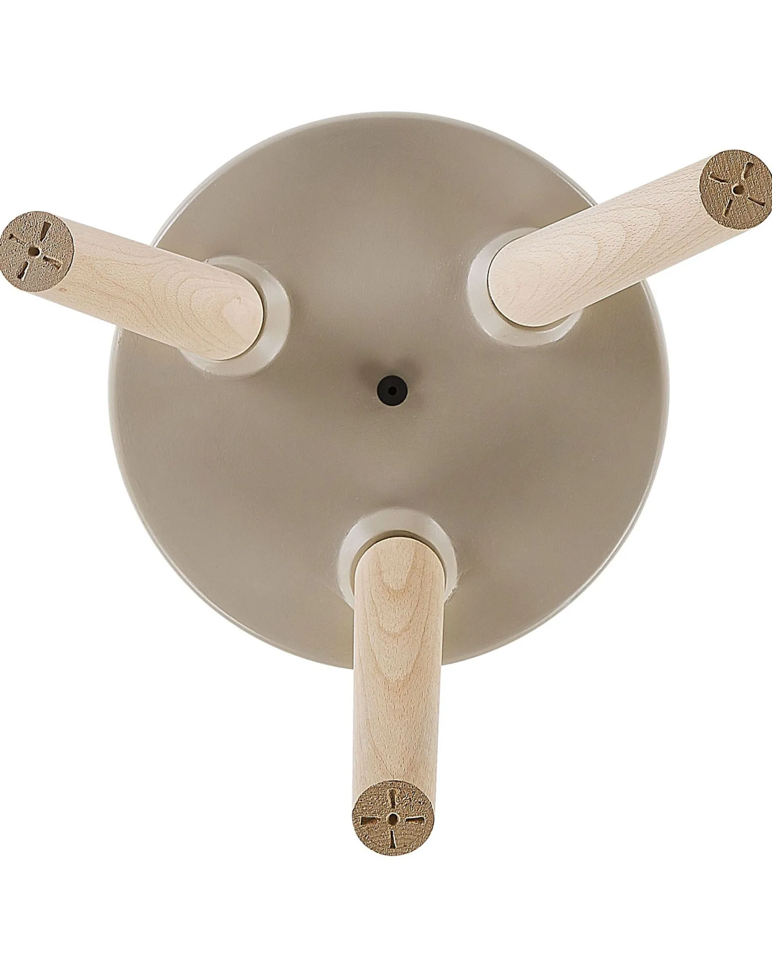 Donica na nóżkach jasne drewno 31cm beżowa