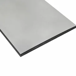 Donica Ogrodowa Doniczka Stalowa Srebrna 90 x 90 x 35 cm