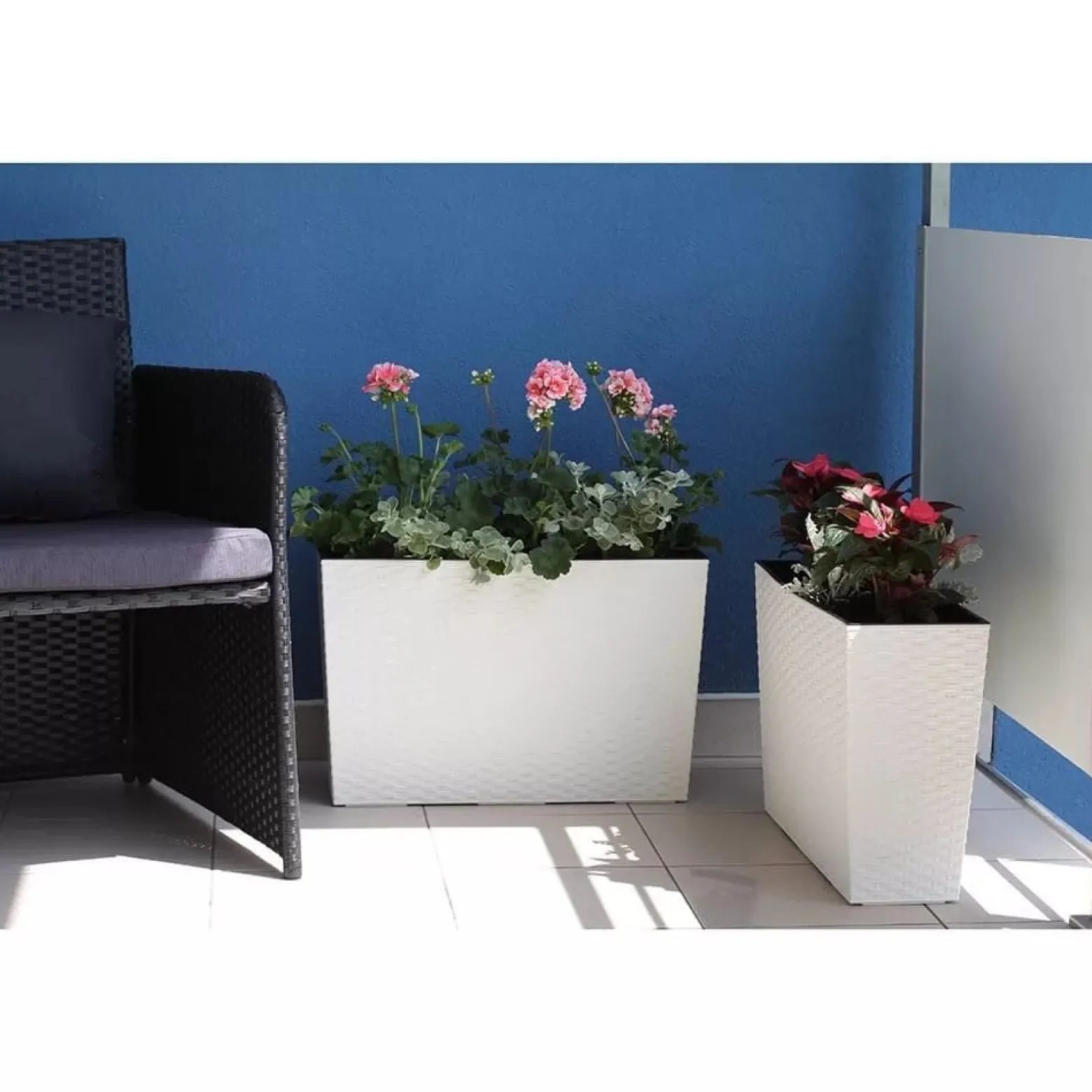 Donica Prosperplast Rato Case antracyt 58x18x50 44L