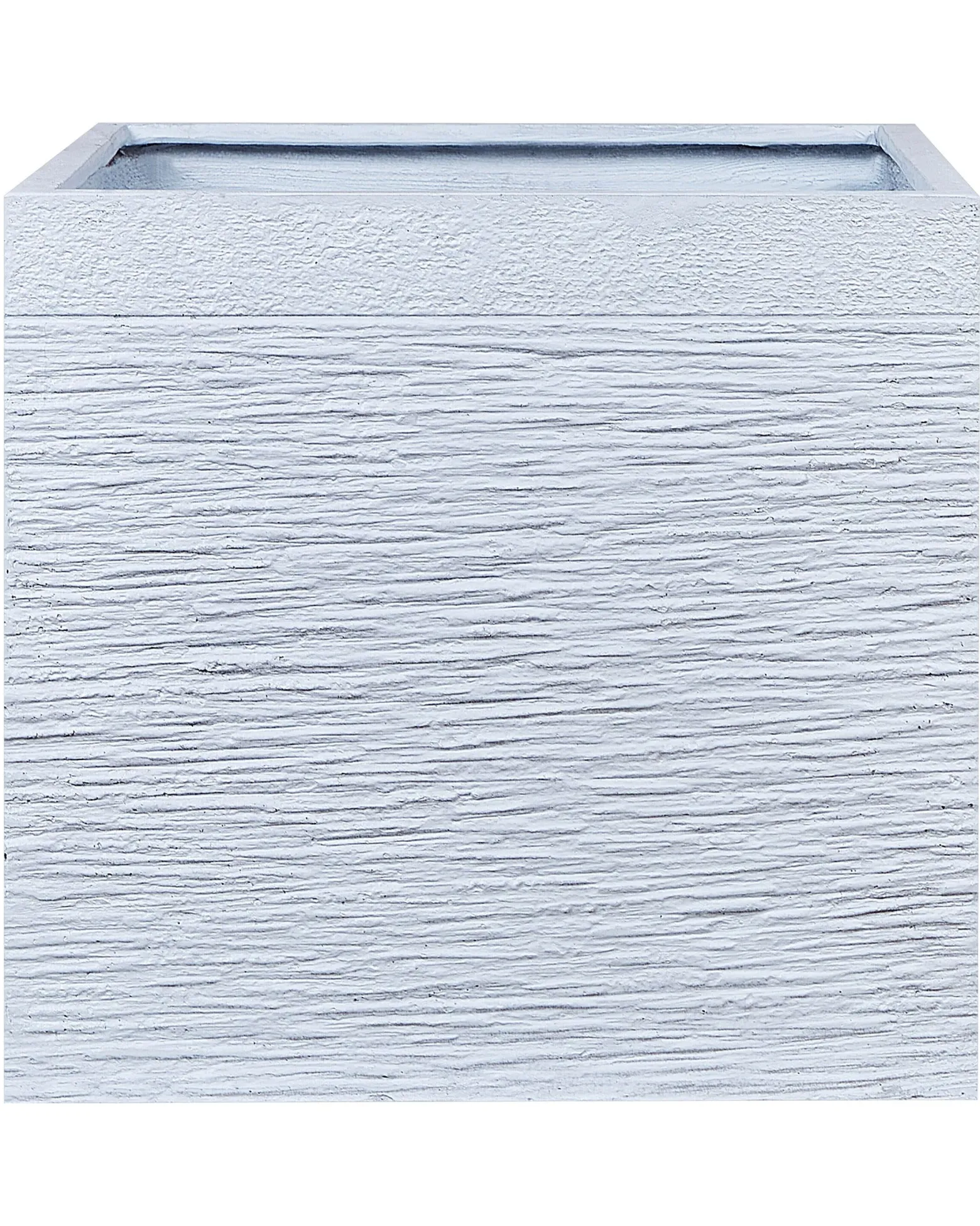 Doniczka kwadratowa 50x50 biała