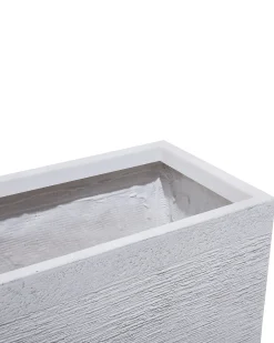 Doniczka ogrodowa 60 x 30 cm biała