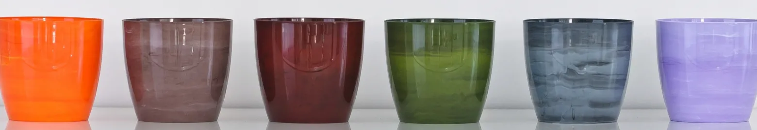 Doniczka Osłonka Donica Na Kwiaty Kolory 14 cm