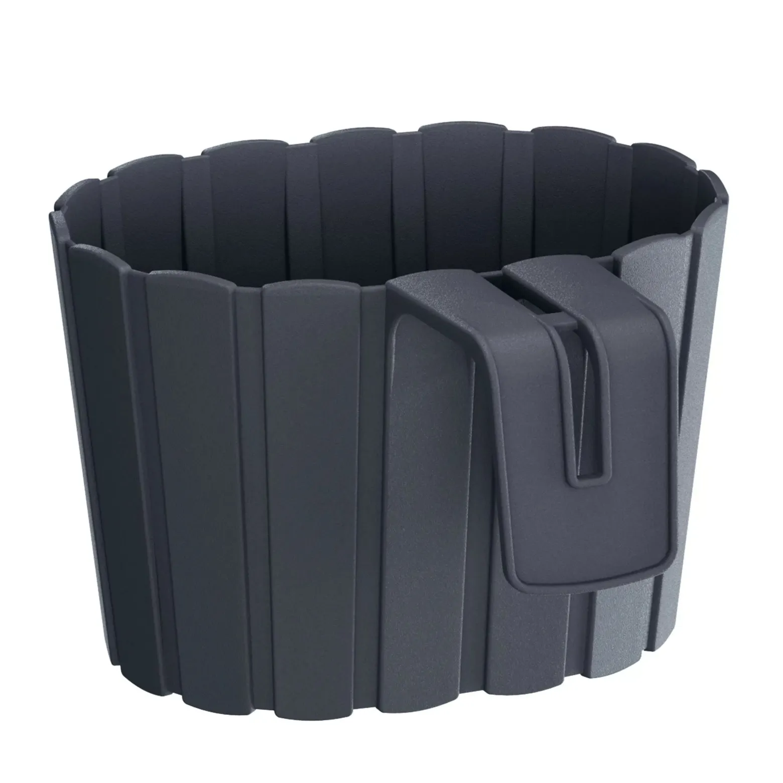 Doniczka balkonowa Prosperplast Boardee antracyt 2,2l