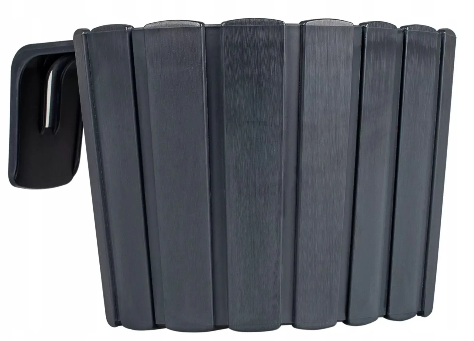 Doniczka balkonowa Prosperplast Boardee antracyt 2,2l