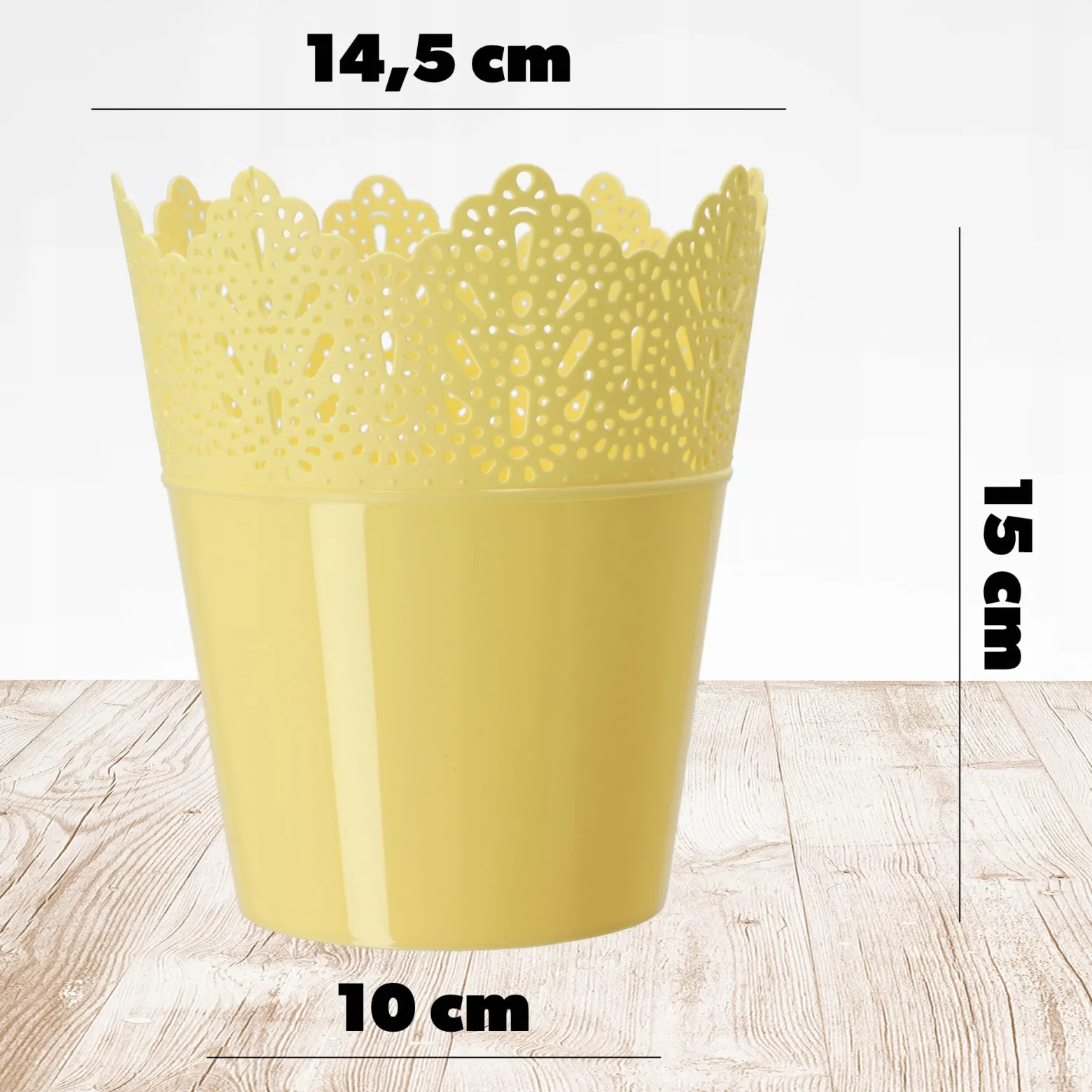 Doniczka Donica Na Kwiaty Osłonka 14,5cm Kolory